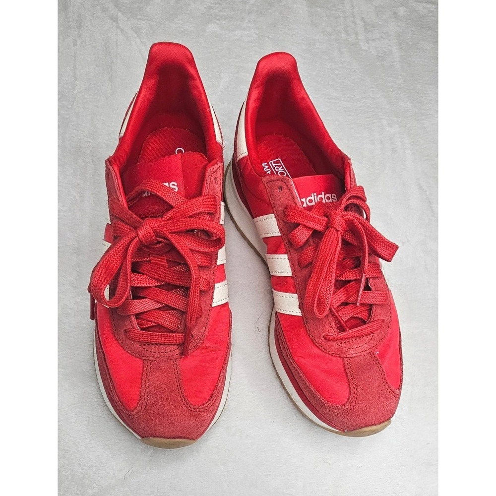 NWOT Adidas Run 60s 2.0 Sneakers Red White Retro Lifestyle Shoes
